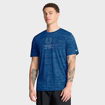 Men's Nike Royal Indianapolis Colts Velocity Ball Carrier Dri-FIT T-Shirt