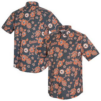 Men's Reyn Spooner Black Baltimore Orioles Cooperstown Kekai Performance Button-Down Tri-Blend Top