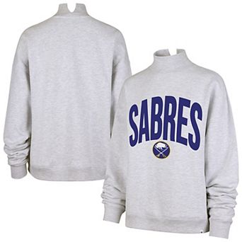 Women's '47 Heather Gray Buffalo Sabres Subtle Muse Sweatshirt