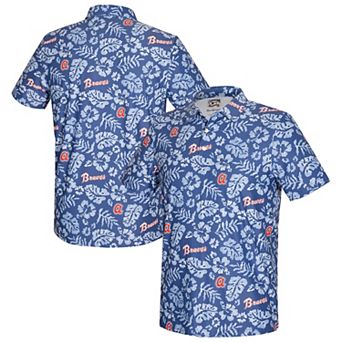 Men's Reyn Spooner Royal Atlanta Braves Big & Tall Cooperstown Collection PUA Performance Polo