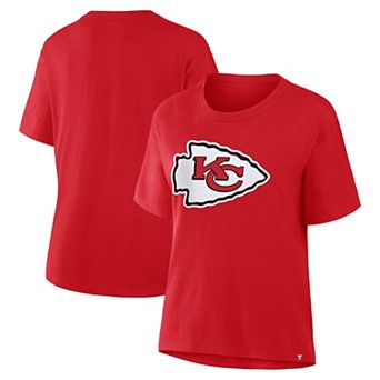 Women's Fanatics Red Kansas City Chiefs Essential Legacy T-Shirt