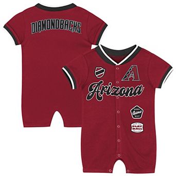 Infant Outerstuff Red Arizona Diamondbacks Pinch Coverall