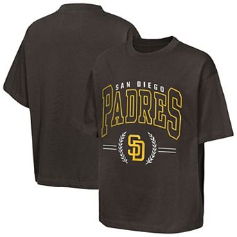 Youth Outerstuff Brown San Diego Padres Premium World Class T-Shirt