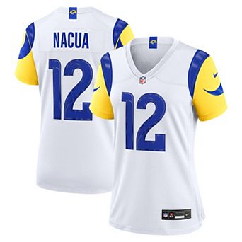Women's Nike Puka Nacua White Los Angeles Rams Game Jersey