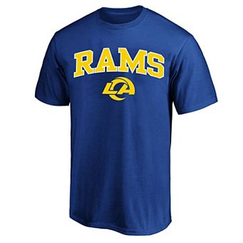 Men's Fanatics Royal Los Angeles Rams Big & Tall Heart & Soul T-Shirt