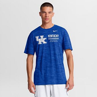 Men's Nike Royal Kentucky Wildcats Sideline Velocity Dri-FIT T-Shirt