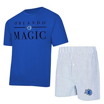 Women's Concepts Sport Blue/White Orlando Magic Copeland T-Shirt & Shorts Sleep Set