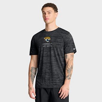 Men's Nike Black Jacksonville Jaguars Velocity Ball Carrier Dri-FIT T-Shirt