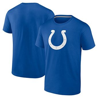 Men's Logo Athletic Royal Indianapolis Colts Primary Logo T-Shirt