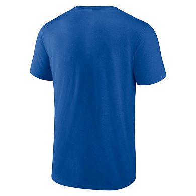 Men's Logo Athletic Royal Indianapolis Colts Primary Logo T-Shirt