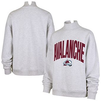 Women's '47 Heather Gray Colorado Avalanche Subtle Muse Sweatshirt