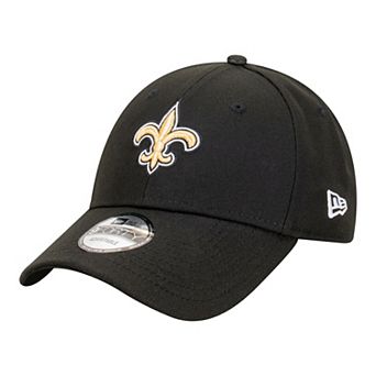 Men's New Era Black New Orleans Saints Core Team 9FORTY Adjustable Hat