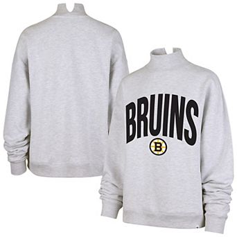 Women's '47 Heather Gray Boston Bruins Subtle Muse Sweatshirt