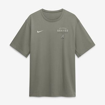 Men's Nike Olive Atlanta Braves Statement Dri-FIT Primary T-Shirt