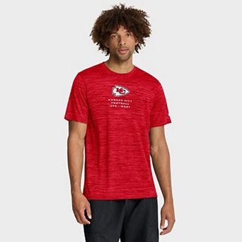 Men's Nike Red Kansas City Chiefs Velocity Ball Carrier Dri-FIT T-Shirt