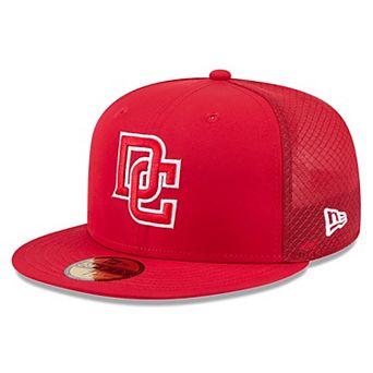 Men's New Era Red Washington Nationals 2026 Batting Practice 59FIFTY Fitted Hat