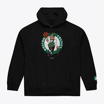 Men's Mitchell & Ness Black Boston Celtics Fleece Hoodie