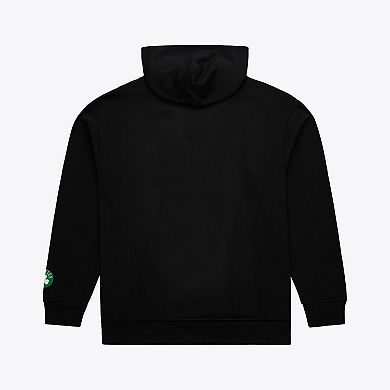 Men's Mitchell & Ness Black Boston Celtics Fleece Hoodie