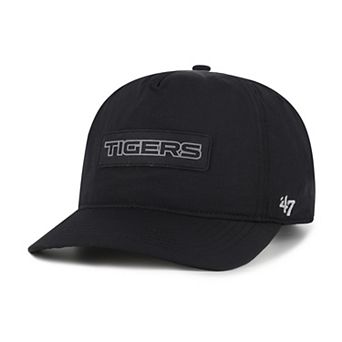 Men's '47 Black Detroit Tigers Quiet Outdoors Hitch Adjustable Hat