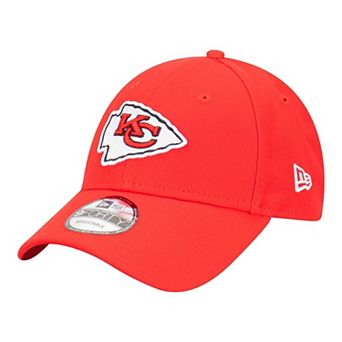 Men's New Era Red Kansas City Chiefs Core Team 9FORTY Adjustable Hat
