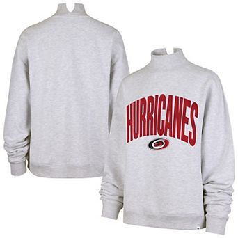 Women's '47 Heather Gray Carolina Hurricanes Subtle Muse Sweatshirt