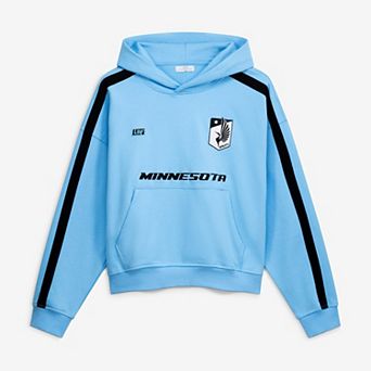 Unisex Live Breathe Futbol Light Blue Minnesota United FC Rossi Hoodie