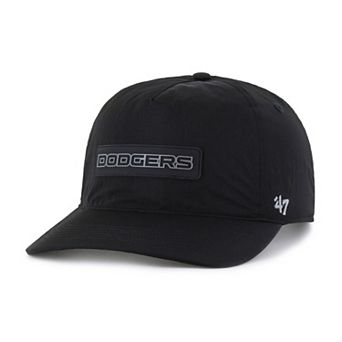 Men's '47 Black Los Angeles Dodgers Quiet Outdoors Hitch Adjustable Hat