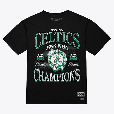 Men's Mitchell & Ness Black Boston Celtics Champions Era T-Shirt