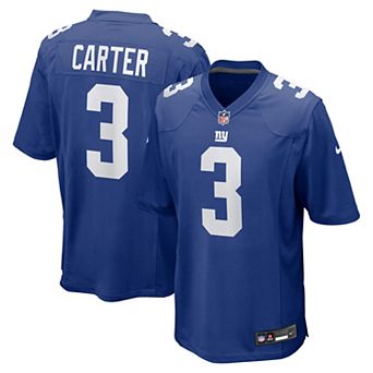 Men's Nike Abdul Carter Royal New York Giants Team Game Jersey