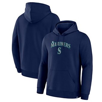 Men's Fanatics Navy Seattle Mariners Lock-Up Legacy Hoodie