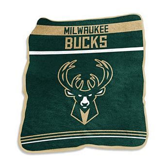Milwaukee Bucks 50" x 60" Gameday Raschel Throw Blanket
