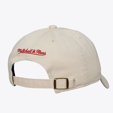 Unisex Mitchell & Ness Cream Cincinnati Reds Off-Season 1904 Strapback Adjustable Hat