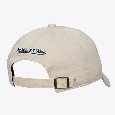 Unisex Mitchell & Ness Cream Minnesota Twins Off-Season 1904 Strapback Adjustable Hat