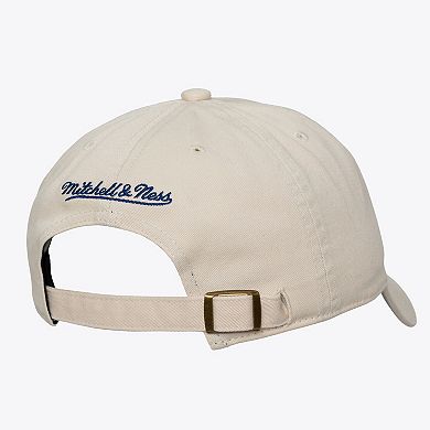 Unisex Mitchell & Ness Cream Atlanta Braves Off-Season 1904 Strapback Adjustable Hat