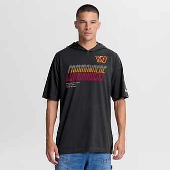 Men's Nike Black Washington Commanders Tri-Blend Hooded T-Shirt