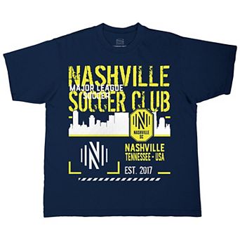 Unisex Stadium Essentials Navy Nashville SC Hideout Urban T-Shirt