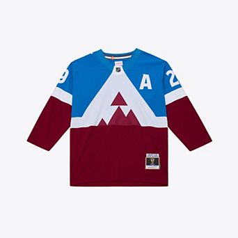 Men's Mitchell & Ness Nathan MacKinnon Blue Colorado Avalanche 2020 Power Play Jersey