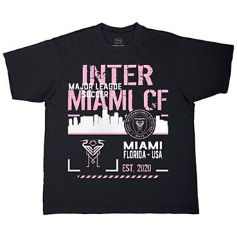 Unisex Stadium Essentials Black Inter Miami CF Hideout Urban T-Shirt