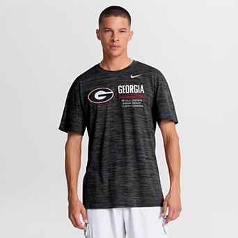 Men's Nike Black Georgia Bulldogs Sideline Velocity Dri-FIT T-Shirt