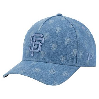 Unisex New Era Denim San Francisco Giants A-Frame 9FORTY Adjustable Hat
