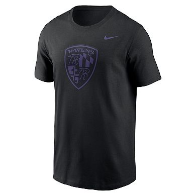 Men's Nike Black Baltimore Ravens Clutch Player T-Shirt