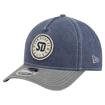Men's New Era Navy San Diego FC Jersey Hook 9FORTY Adjustable Hat