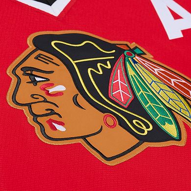 Men's Mitchell & Ness Bobby Hull Red Chicago Blackhawks 1966 Power Play Jersey