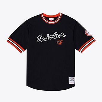 Men's Mitchell & Ness Black Baltimore Orioles Wild Pitch Ringer T-Shirt