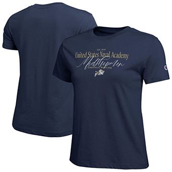 Women's Champion Navy Navy Midshipmen Lifestyle T-Shirt