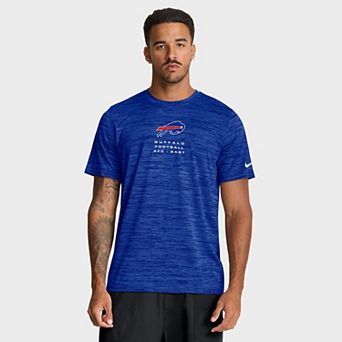 Men's Nike Royal Buffalo Bills Velocity Ball Carrier Dri-FIT T-Shirt