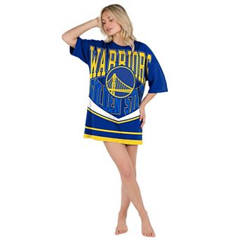 Women's Concepts Sport Royal Golden State Warriors Mosaic Knit Nightdress
