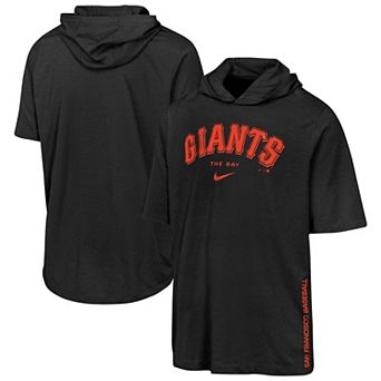 Youth Nike Black San Francisco Giants Dri-FIT Hooded T-Shirt