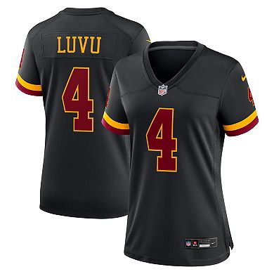 Women's Nike Frankie Luvu Black Washington Commanders Hail Raiser Alternate Game Jersey