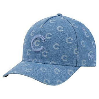 Unisex New Era Denim Chicago Cubs A-Frame 9FORTY Adjustable Hat
